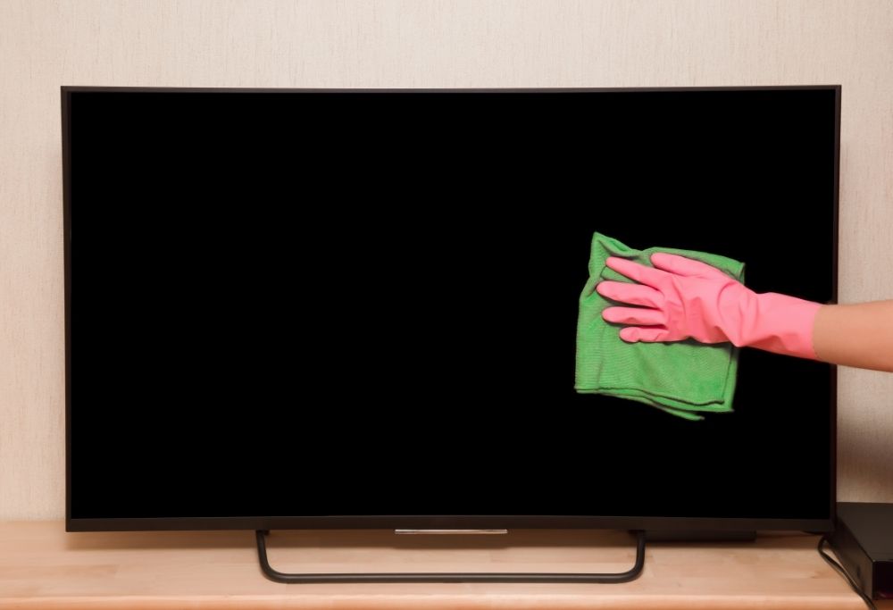 What NOT To Do When Cleaning Your TV Screen